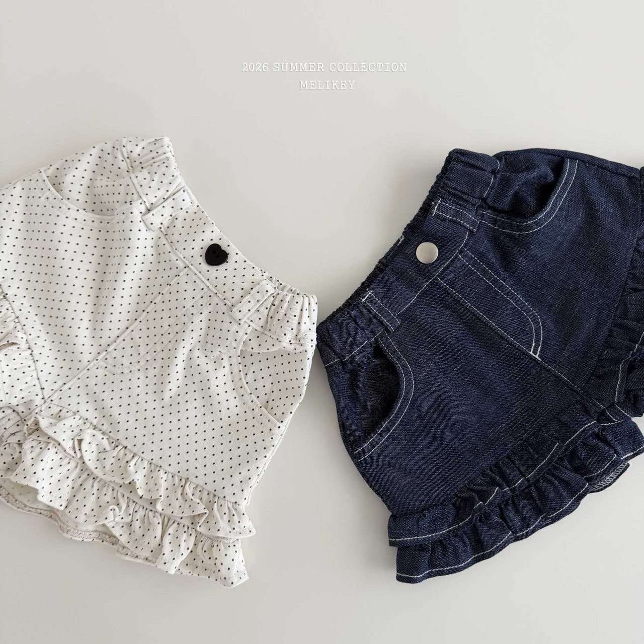 [여름]미라이키-투투프릴반바지