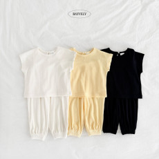 [여름]베이블리-뽀또플리츠상하세트