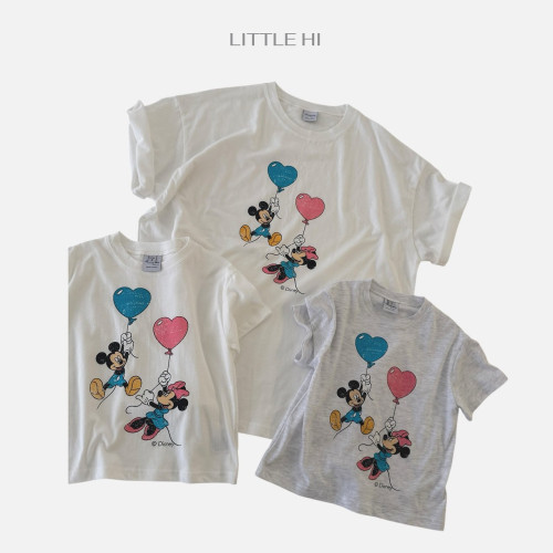[여름]리틀하이-디즈니정품풍선미키미니T어덜트