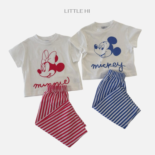 [여름]리틀하이-디즈니정품미키미니파자마세트