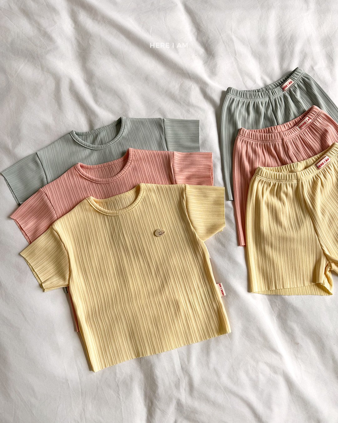 [여름]히얼아이엠-기획와이드플리츠세트