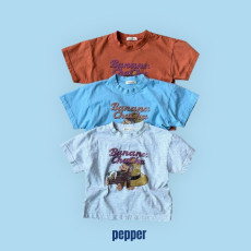 [여름]페퍼-바나나차차반팔T