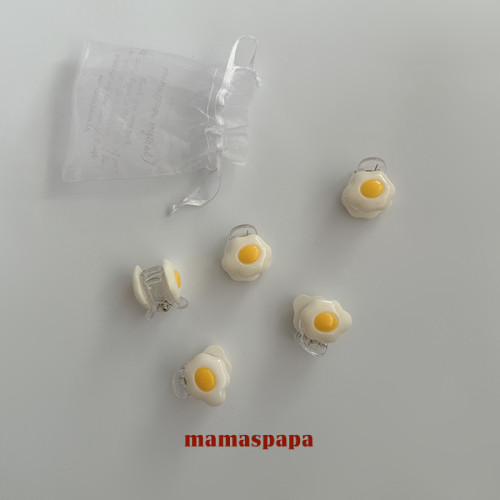 [여름]마마스파파-에그집게핀세트