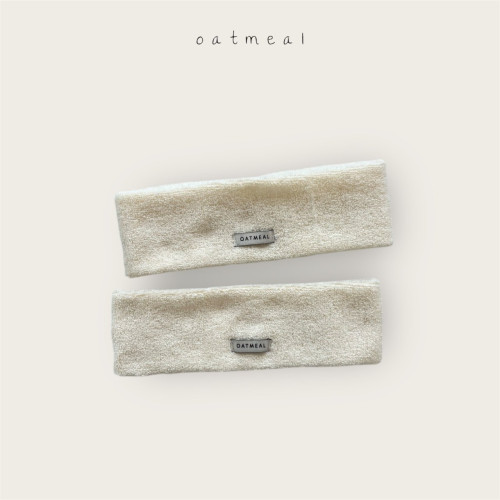 [코코브로니]오트밀-테리헤어밴드 크림 FREE