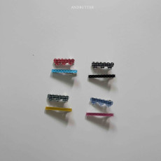 [여름]앤드버터-체크땡아크릴핀