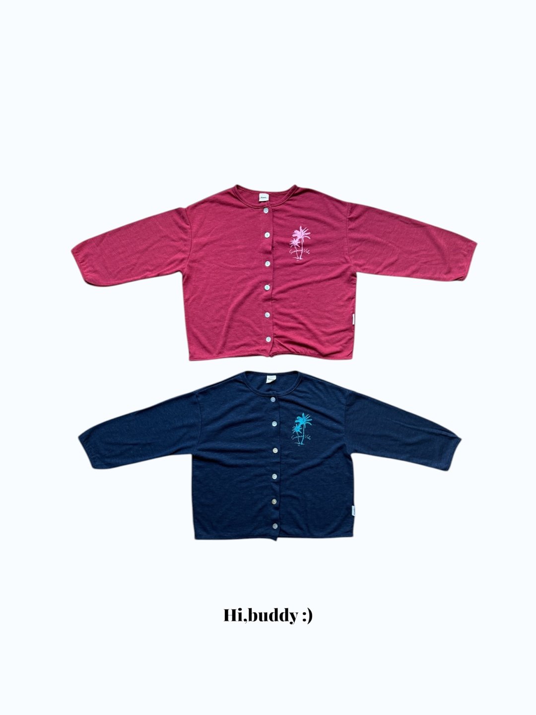 [여름]하이버디-야자수가디건