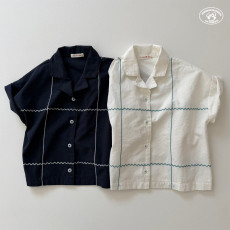 [여름]고유-물결셔츠