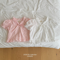 [여름]니니벨로-로지자수블라우스