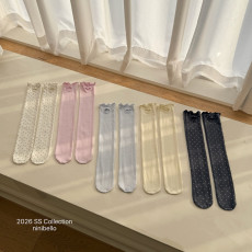 [여름]니니벨로-도트하트펀칭니삭스