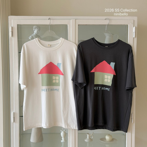 [여름]니니벨로-ADULT스윗홈반팔티