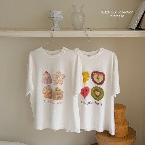 [여름]니니벨로-ADULT쥬시스윗반팔티