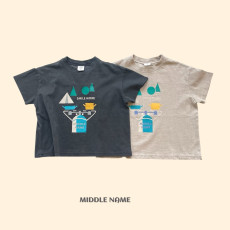 [여름]미들네임-피그도형나염T
