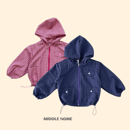 [여름]미들네임-썸머체크바람막이JP