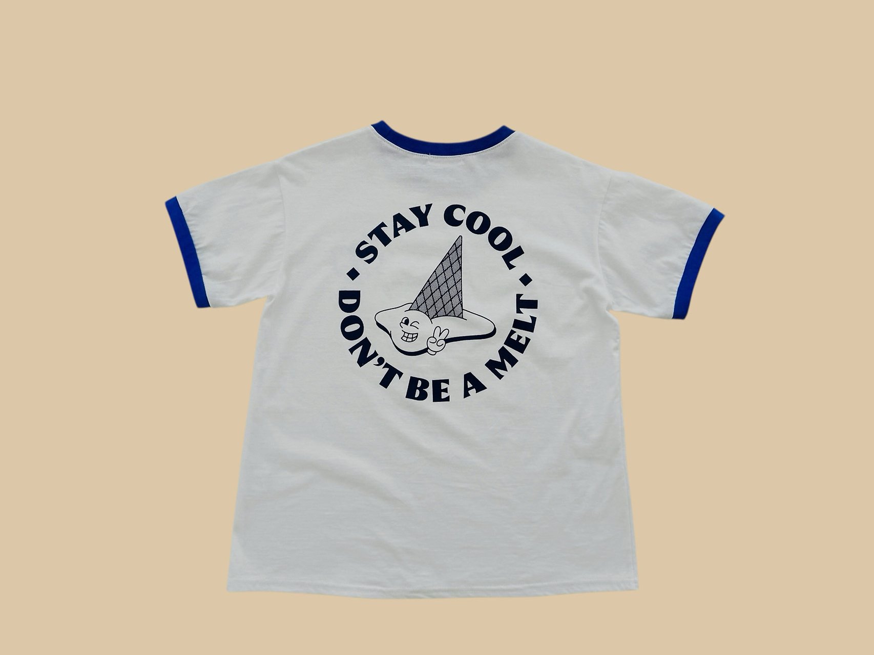 [여름]도레도레-배색반팔티셔츠