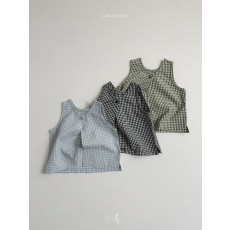 [여름]아토메메-뮤즈체크블라우스