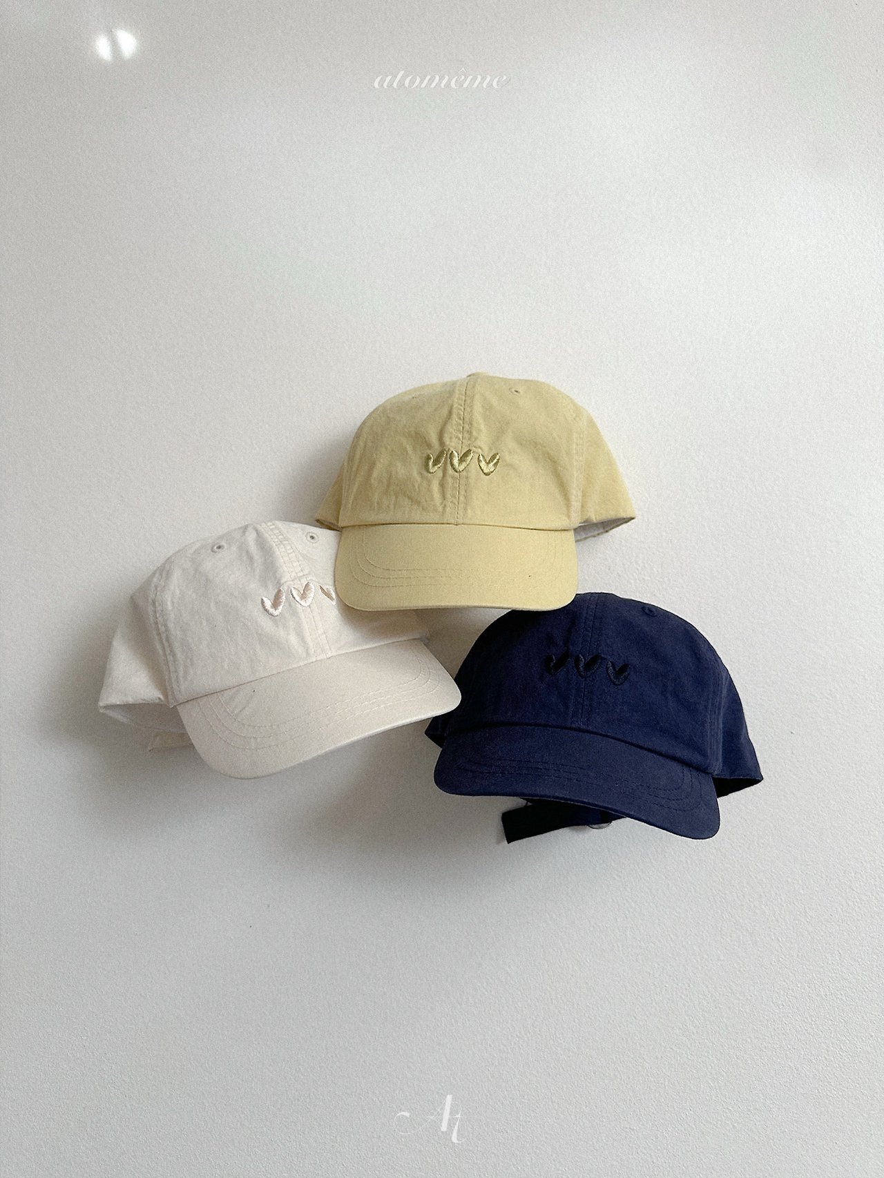 [여름]아토메메-러브캡모자