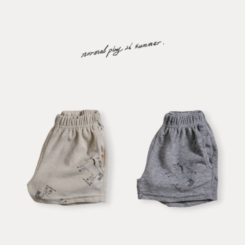 [여름]노멀플레이-포니전판3부팬츠