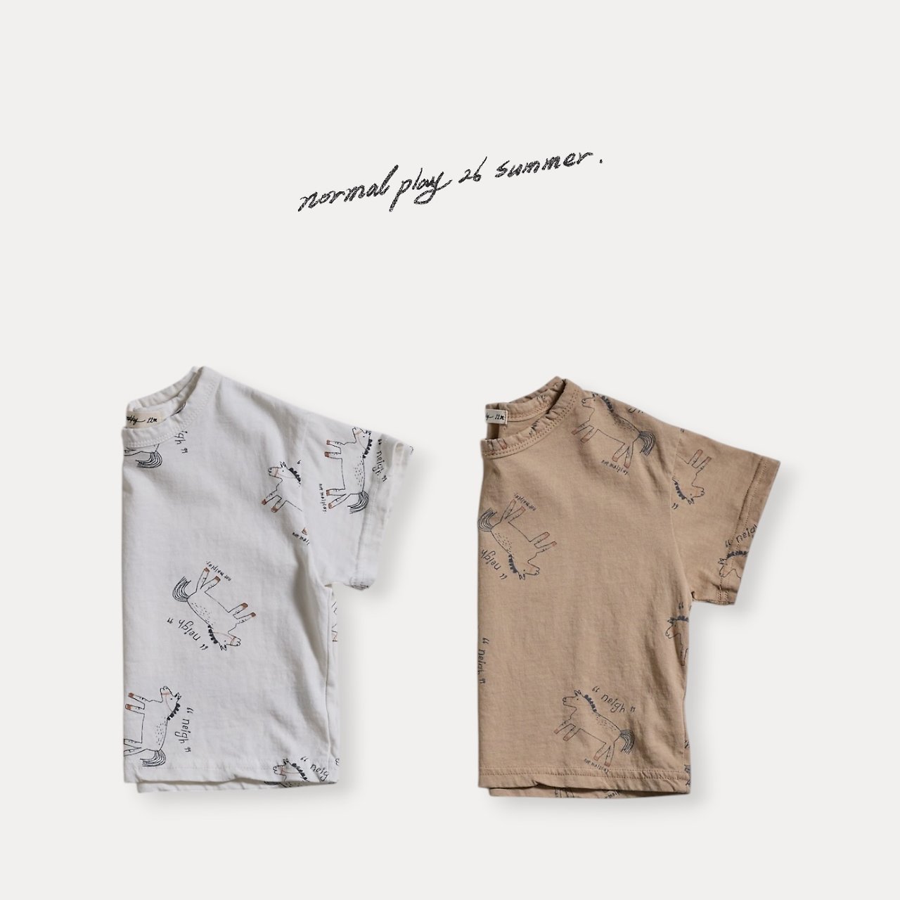 [여름]노멀플레이-포니전판반팔티