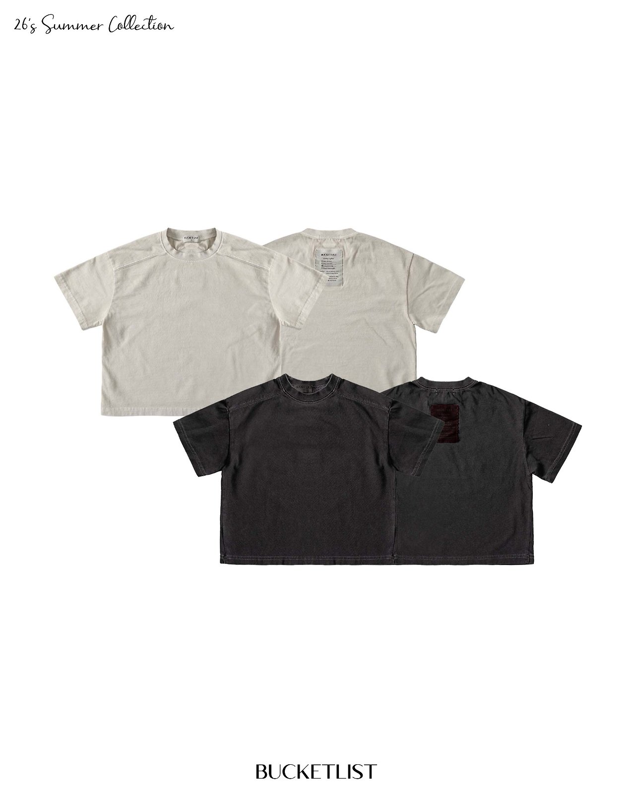 [여름]버킷리스트-다잉반팔T