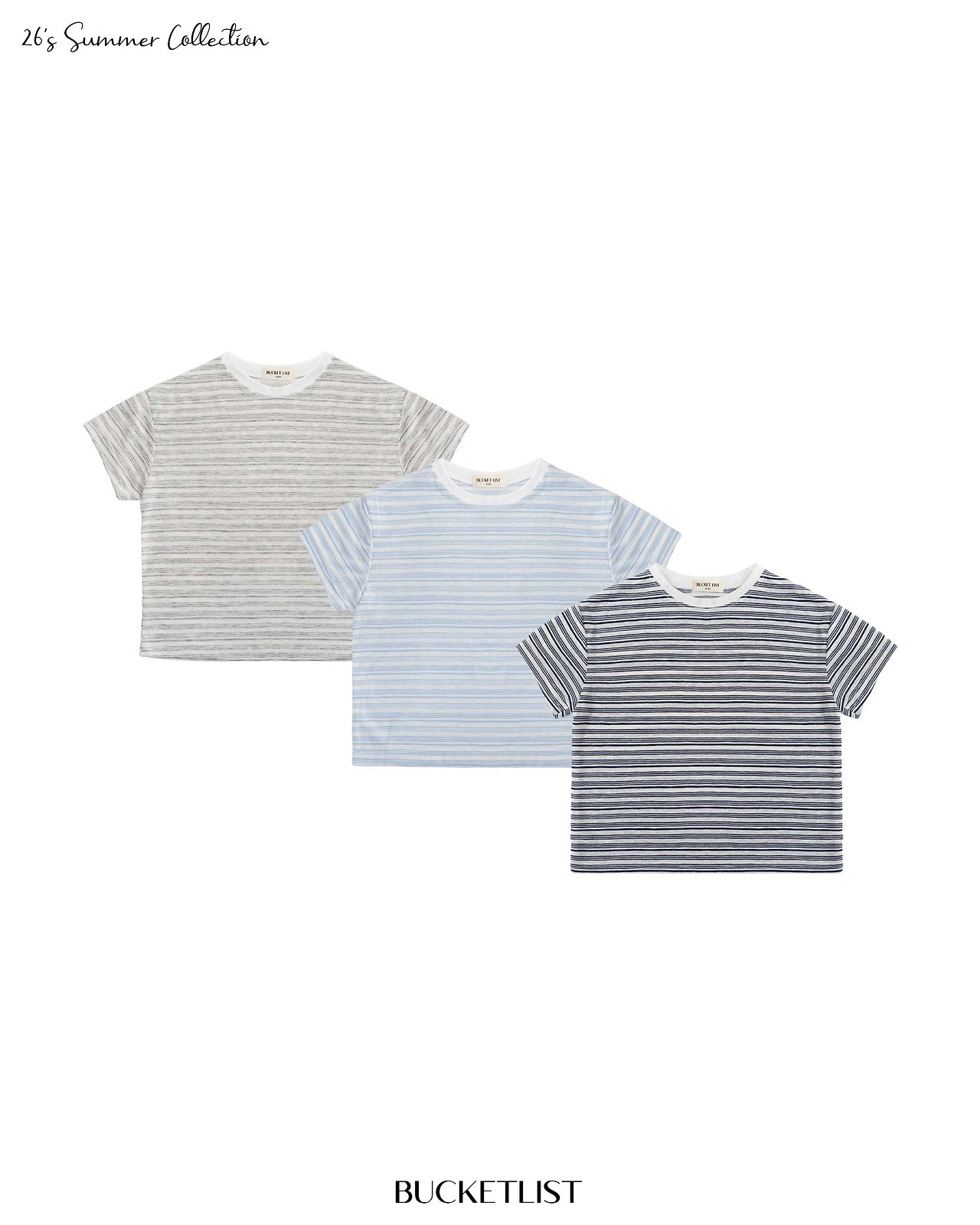 [여름]버킷리스트-텐셀ST반팔
