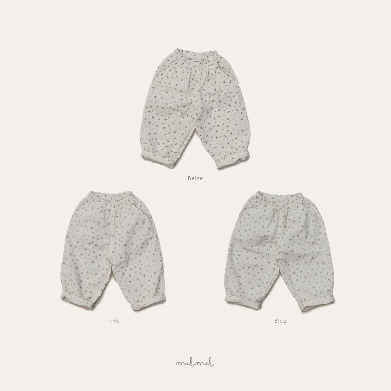 [여름]멜멜-플라워팬츠