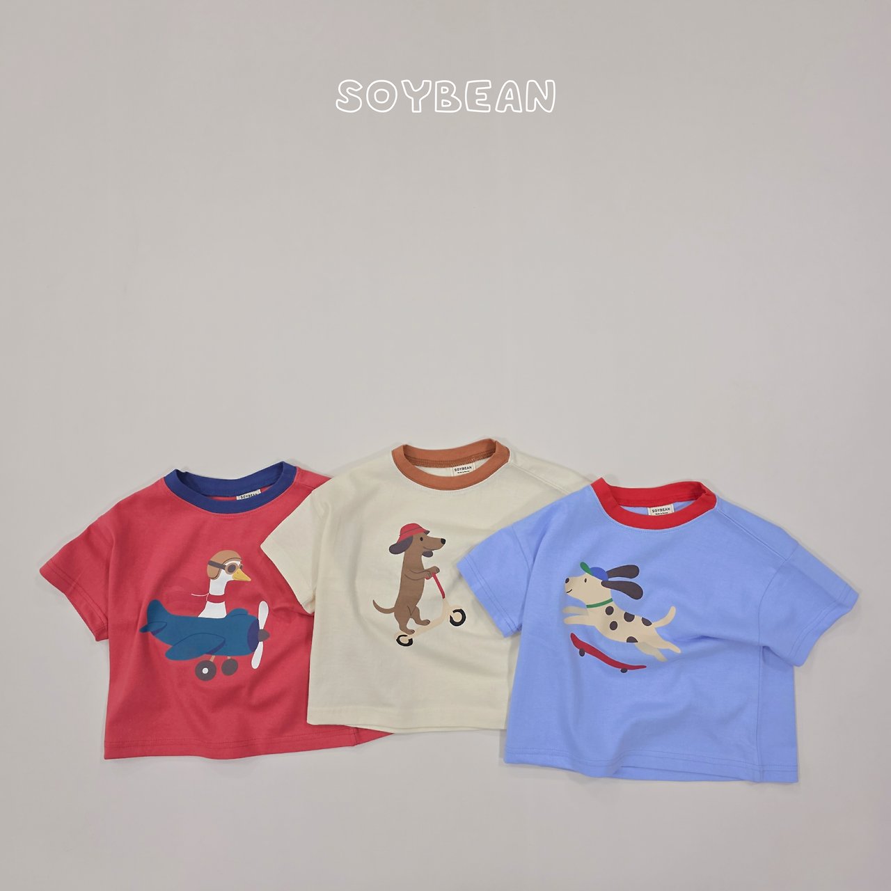 [여름]소이빈-기획라이딩애니멀반팔티