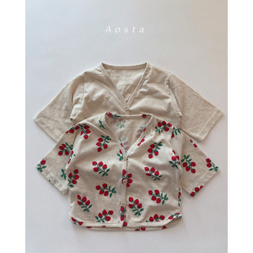 [여름]아오스타-린넨가디건