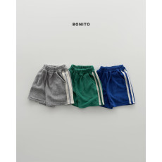 [여름]보니토-테리라인테잎반바지