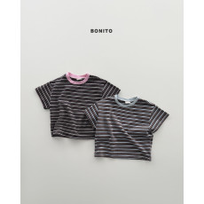 [여름]보니토-유니ST배색티