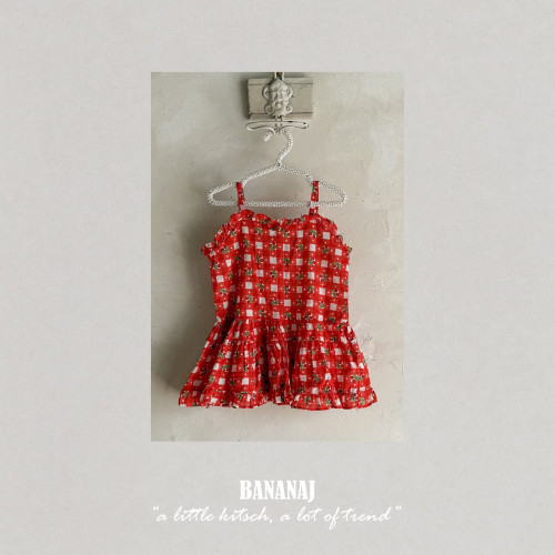 [여름]바나나제이-체리원피스