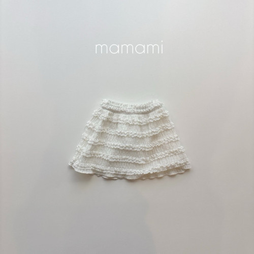 [수영복]마마미-프릴핏스윔스커트ADULT