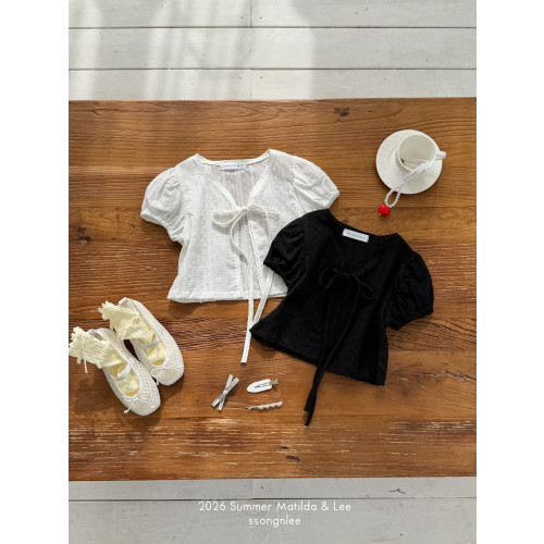 [여름]마틸다앤리-퍼프블라우스가디건