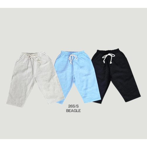 [여름]비글-린넨8부팬츠