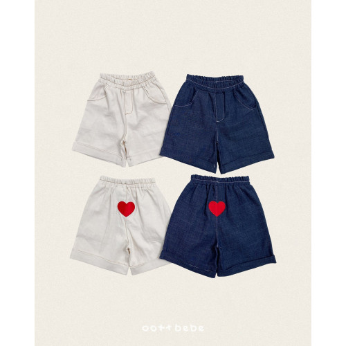 [여름]오뜨베베-하트데님카브라팬츠