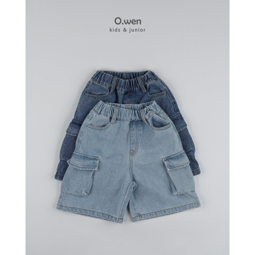 [여름]오웬-포켓버뮤다데님팬츠