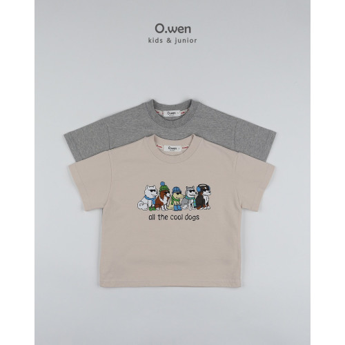 [여름]오웬-쿨독반팔티