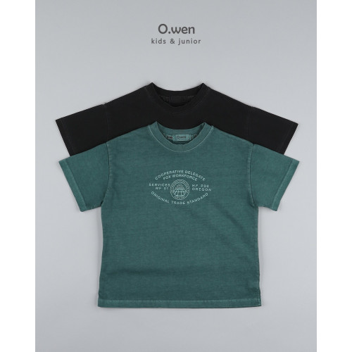 [여름]오웬-절개피그먼트반팔티ADULT