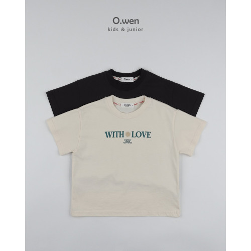 [여름]오웬-위드러브반팔티ADULT