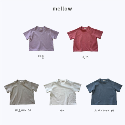 [여름]멜로우-멜로우루즈핏반팔티