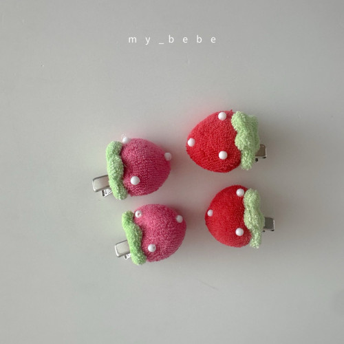 [여름]마이베베-테리딸기집게핀