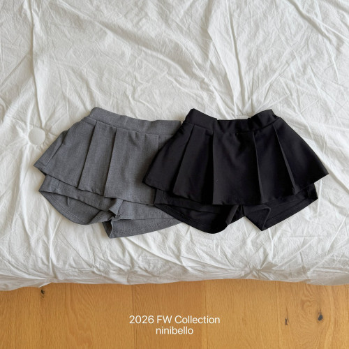 [가을]니니벨로-로제플리츠스커트