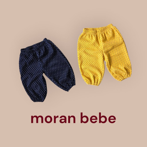 [가을]모란-도트콩콩고쟁이팬츠