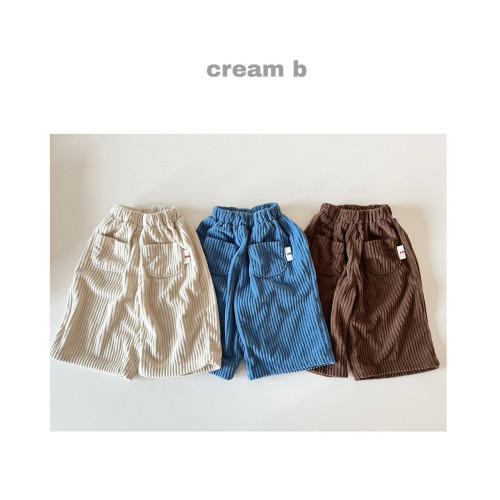 [겨울]크림빵-골덴포켓통바지